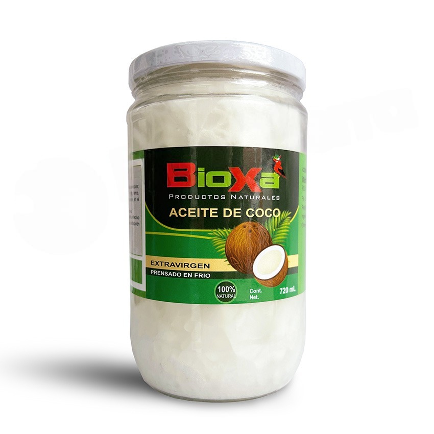 Aceite De Coco Extra Virgen X 720Ml Bioxa