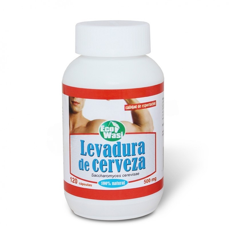 Capsulas De Levadura De Cerveza X 120 Und Ecowasi