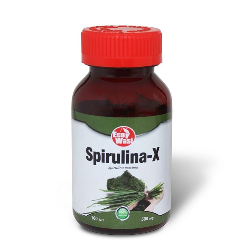 Capsulas Spirulina-X X 100 Und Ecowasi
