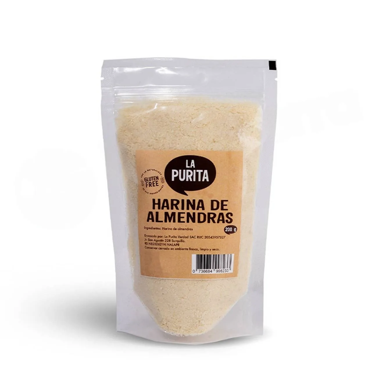 Harina De Almendras X 200G La Purita