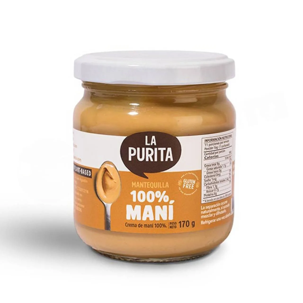 Mantequilla De Maní La Purita - Imagen 2