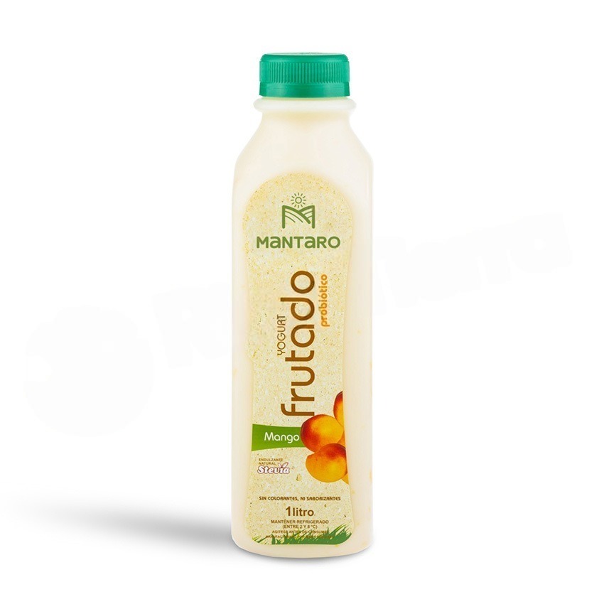 Yogurt Probiótico Mango X 1L Mantaro